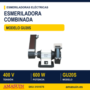 Esmeriladora Combinada GU 20S(400V).