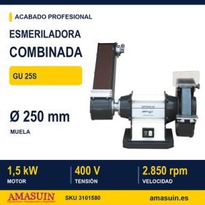 Esmeriladora Combinada GU 25S.