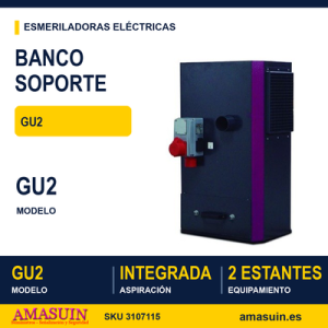 Banco Soporte GU2 con Aspiración.