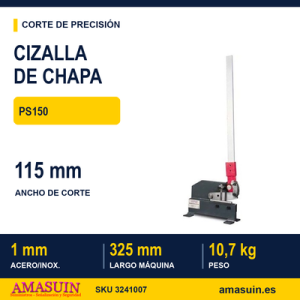 Cizalla Manual PS150.