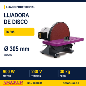 Lijadora Disco TS 305.