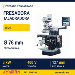 Fresadora Taladradora Optimum MF2B Tipo Torreta.