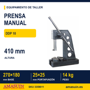 Prensa Manual DDP 10.