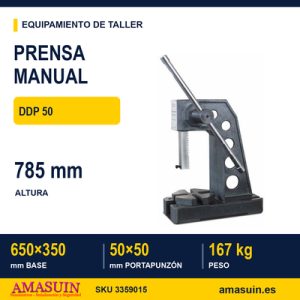 Prensa Manual DDP 50.