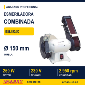 Esmeriladora Combinada ESL150/50.