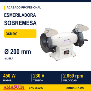Esmeriladora MW QSM200.