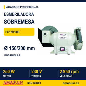 Esmeriladora MW ES150/200.