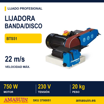 Lijadora Banda Disco BTS51. 1 Lijadora Banda Disco BTS51.