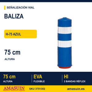 Baliza H-75 Azul Inmune.