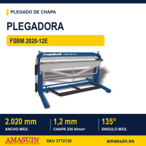 Plegadora FSBM 2020-12E Manual.