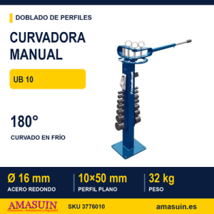 Curvadora Manual UB 10.