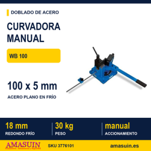 Curvadora Manual WB 100.
