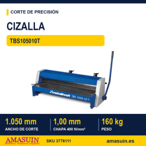 Cizalla TBS105010T de Palanca.