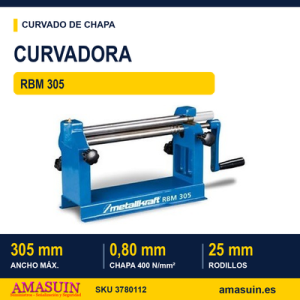 Curvadora Manual RBM 305.
