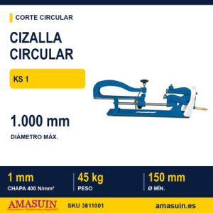 Cizalla Circular KS 1.