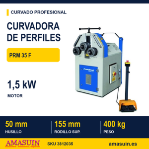 Curvadora Motorizada PRM 35 F.