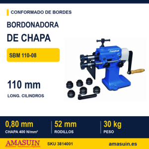 Bordonadora Manual SBM 110-08.