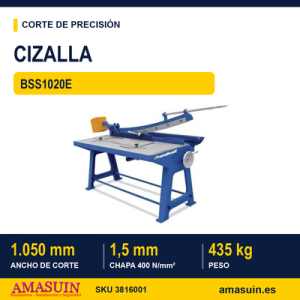 Cizalla BSS1020E de Palanca.