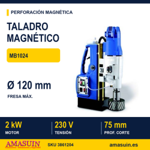 Taladro Magnético Metallkraft MB1024.