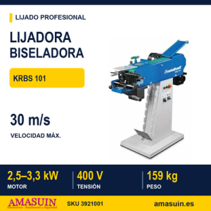 Lijadora Banda y Biseladora KRBS 101.