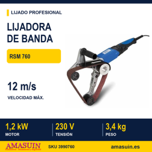 Lijadora Banda RSM 760.