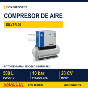 Compresor Aire Silver 20.
