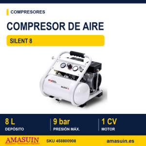Compresor Aire Silent 8.