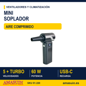 Mini Soplador de Aire Comprimido