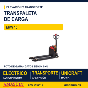 Transpaleta Eléctrica EHW 15.