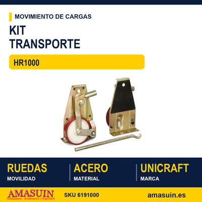Kit de Transporte HR1000. 1 Kit de Transporte HR1000.