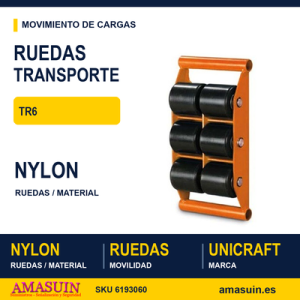 Ruedas de Transporte TR6.