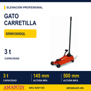Gato de Carretilla SRWH3000QL.