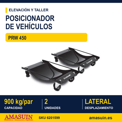 Posicionador Vehículos PRW 450. 1 Posicionador Vehículos PRW 450.