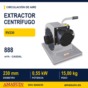 Ventilador Extractor Centrífugo RV230.
