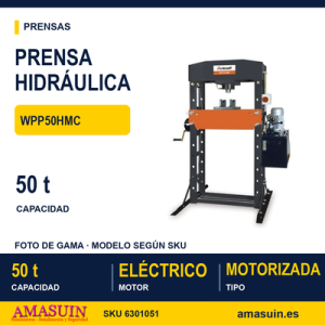Prensa Hidráulica Motorizada WPP50HMC.