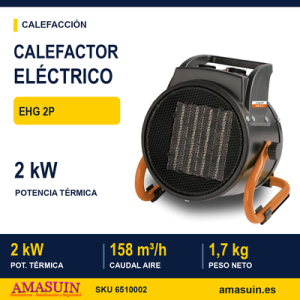 Calefactor Eléctrico EHG 2P.