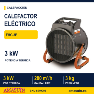 Calefactor Eléctrico EHG 3P.