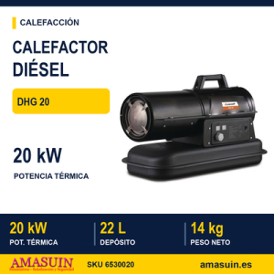 Calefactor Diesel DHG 20.