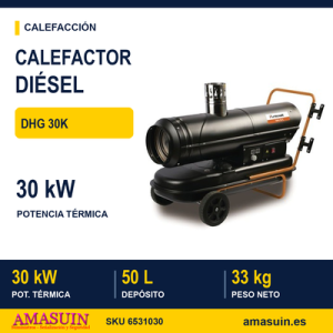 Calefactor Diesel DHG 30K.