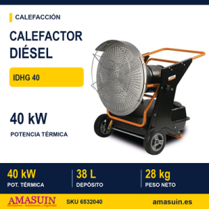 Calefactor Diesel Radiante IDHG 40.