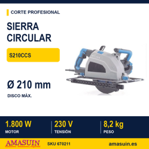 Sierra Circular Evolution S210CCS.