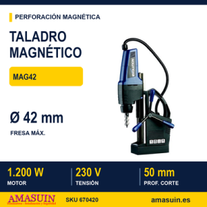 Taladro Magnético Evolution MAG42.