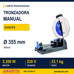 Tronzadora Manual Evolution S355CPS.