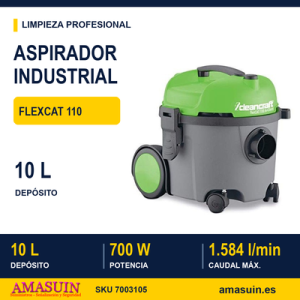 Aspirador flexCAT 110 para Polvo y Partículas Sólidas.