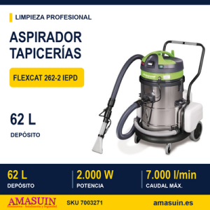 Aspirador flexCAT 262-2 IEPD Especial Tapicerías.
