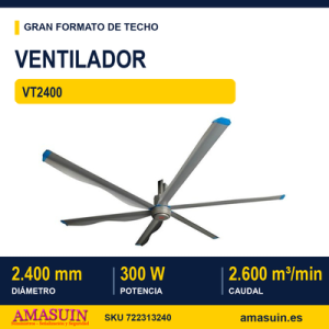 Ventilador Industrial VT2400 de Techo.