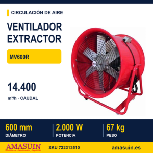 Ventilador Extractor MV600R.