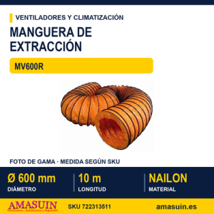 Manguera Extracción MV600R.
