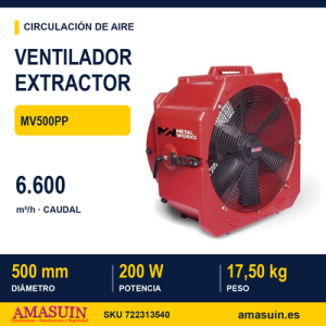 Ventilador Extractor MV500PP.