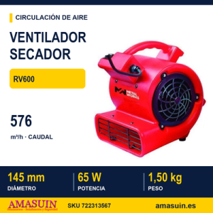 Ventilador Secador RV600.